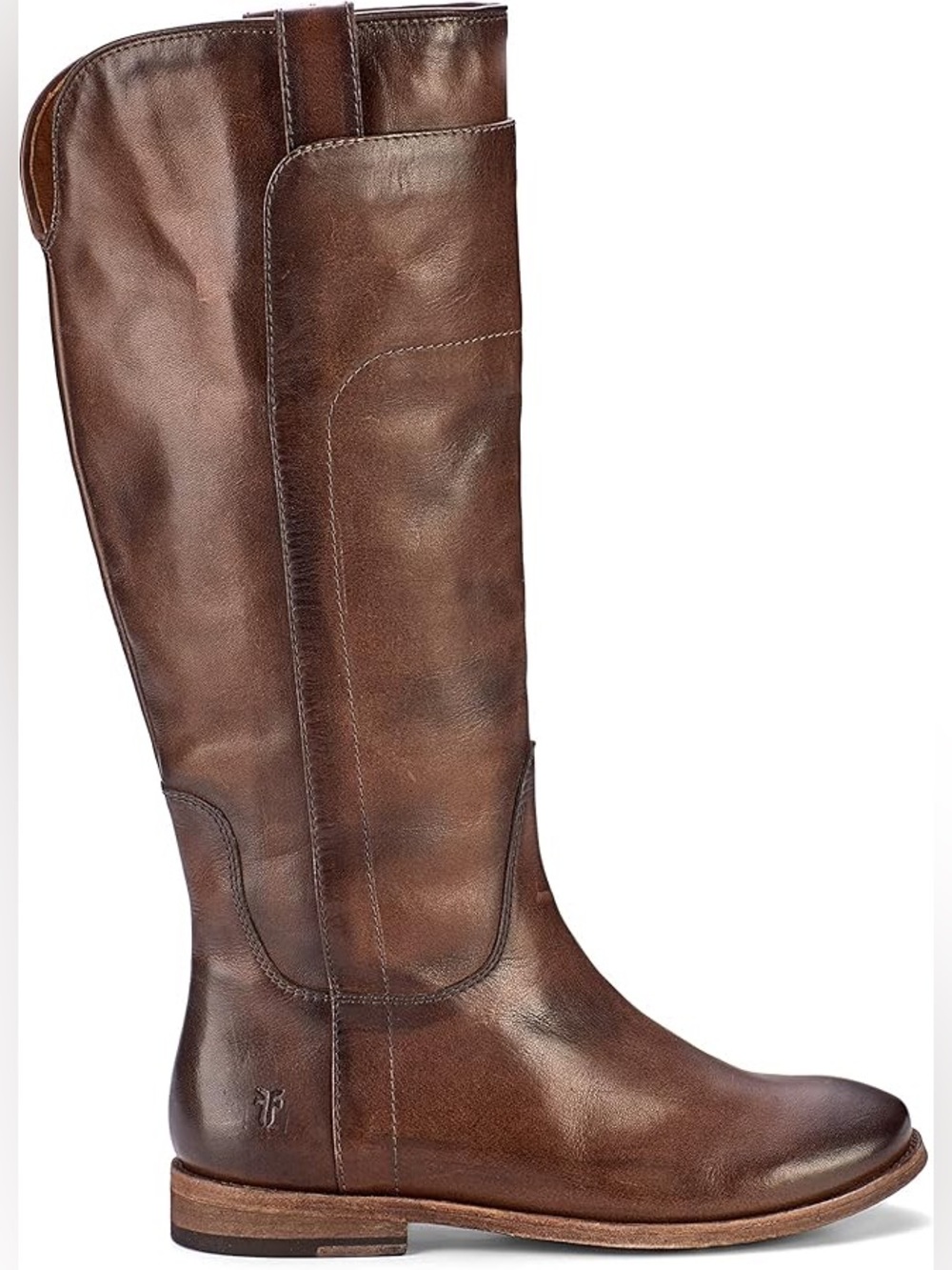 VTG Frye Paige Tall Riding Boot in Cognac. Size 7.5